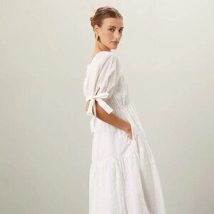 Eliza Faulkner  Jolen Dress White Small